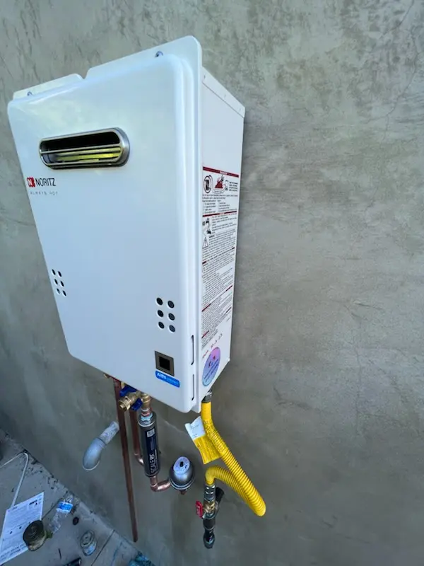 Tankless water heater installation for Perinton homes